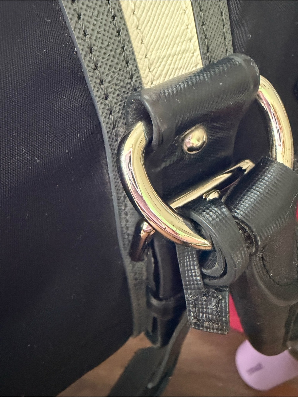 Prada Weekender Duffle Bag Tessuto Large Black $3800 - Picture 5 of 10